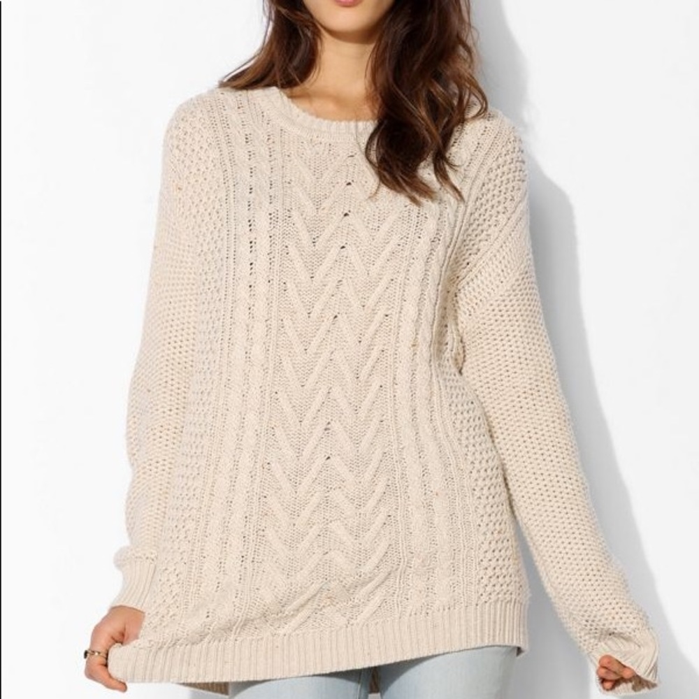 Urban Outfitters BDG Elbow Patch Sweater